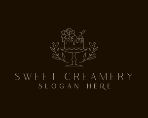 Sweet Cake Bakery logo design