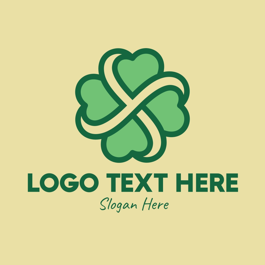 Fancy Clover Shamrock Logo BrandCrowd Logo Maker