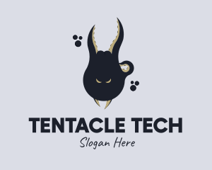 Tentacle - Ocean Octopus Tentacle logo design