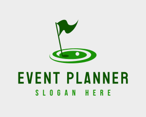 Golf Sport Tournament Logo