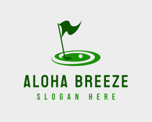 Golf Sport Tournament logo design