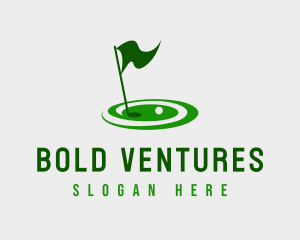 Golf Sport Tournament logo design