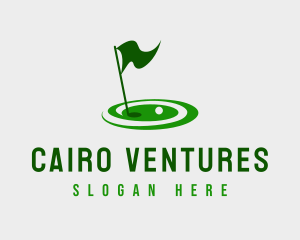 Golf Sport Tournament logo design