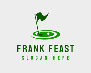 Golf Sport Tournament logo design