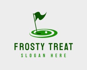 Golf Sport Tournament logo design