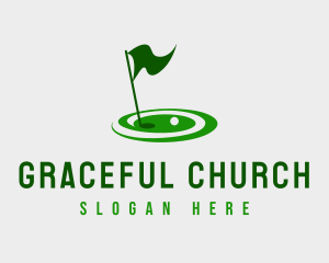 Country Club - Golf Sport Tournament logo design