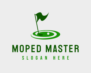 Golf Sport Tournament logo design