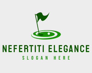 Golf Sport Tournament logo design