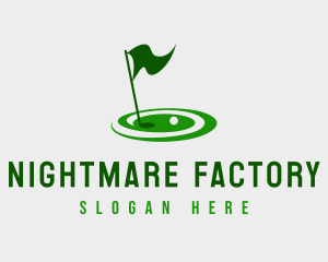 Golf Sport Tournament logo design