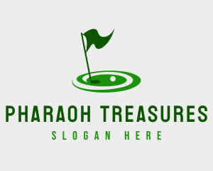 Golf Sport Tournament logo design