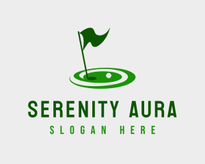 Golf Sport Tournament logo design