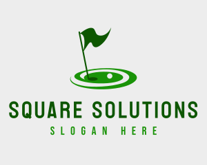 Golf Sport Tournament logo design