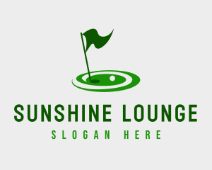 Golf Sport Tournament logo design