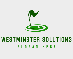 Golf Sport Tournament logo design