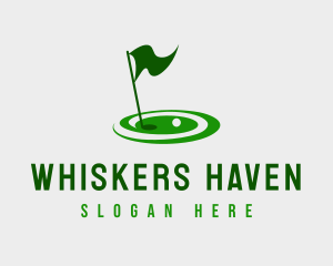 Golf Sport Tournament logo design