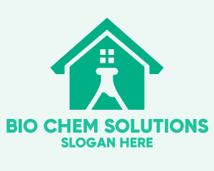 Biochemical - Science Laboratory House logo design