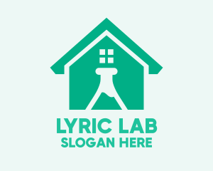 Science Laboratory House logo design