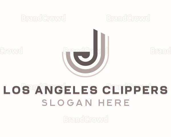 Stylish Studio Letter J Logo