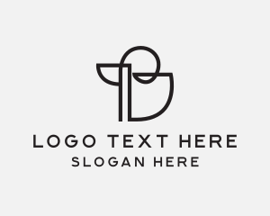 Legal - Creative Minimalist Letter B logo design