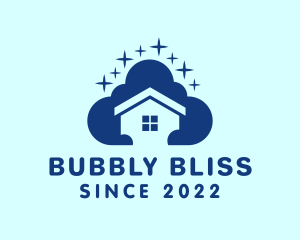 House Cleaning Bubbles logo design