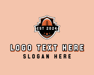 League - American Football Sports League logo design