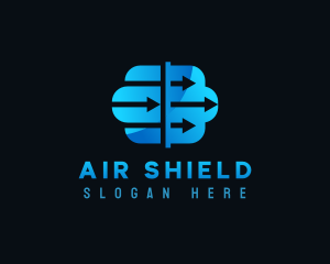 Air Cooling HVAC logo design