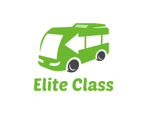 Green Van Bus logo design