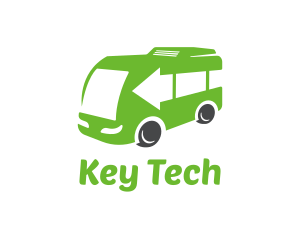 Green Van Bus logo design