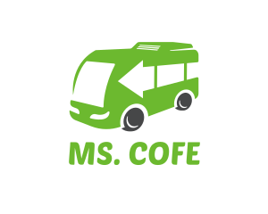 Green Van Bus logo design