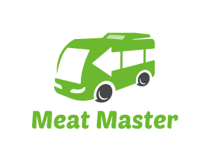 Green Van Bus logo design