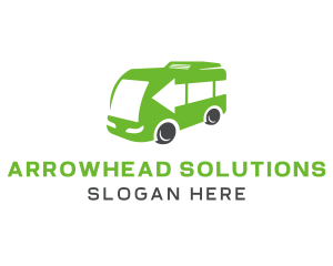 Green Van Bus logo design