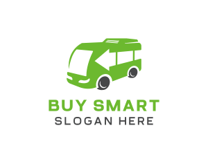 Green Van Bus logo design