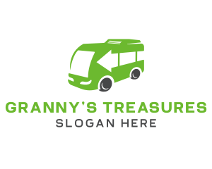 Green Van Bus logo design