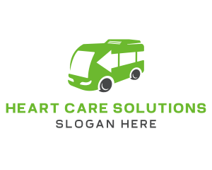 Green Van Bus logo design