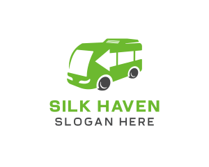 Green Van Bus logo design