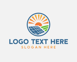Power - Sun Solar Power logo design
