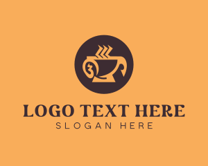 Coffe Shop - Coffee Cup Beverage logo design