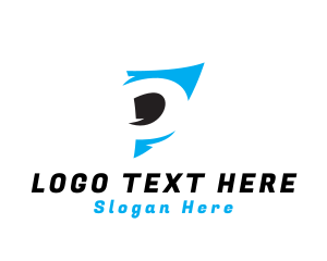 Tornado Letter D Logo