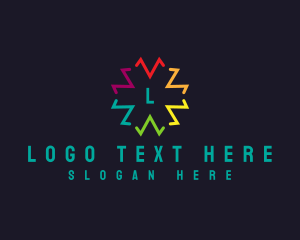 Agency - Multicolor Marketing Agency logo design