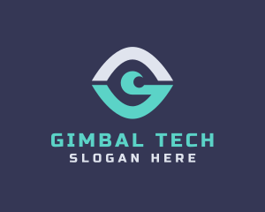 Tech Eye Letter G logo design