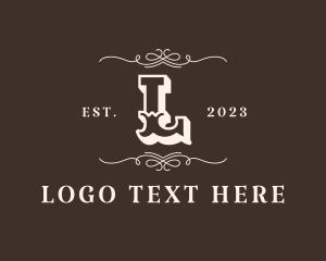 Mexican - Western Countryside Salon logo design