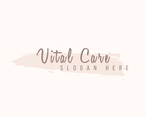 Feminine Cursive Fashion Logo