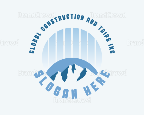 Blue Ice Mountain Logo