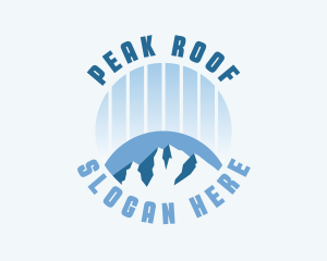 Outdoor Mountain Summit logo design