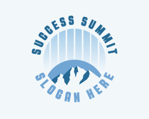 Outdoor Mountain Summit logo design