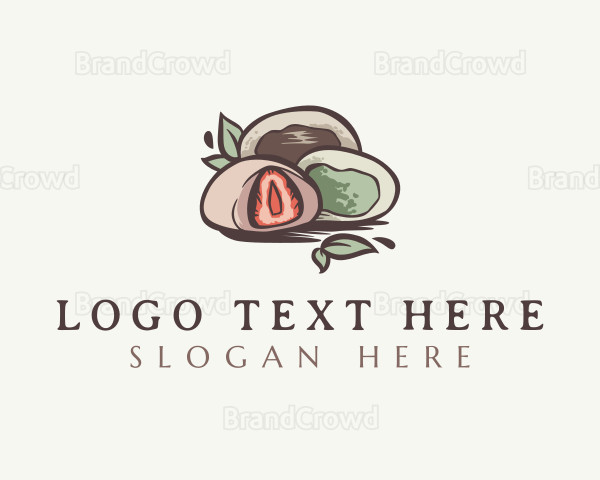 Sweet Mochi Dessert Logo