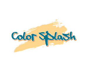 Paint Graffiti Wordmark logo design