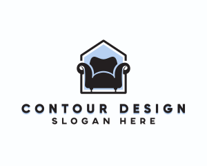 Chair Interior Design logo design