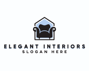 Chair Interior Design logo design