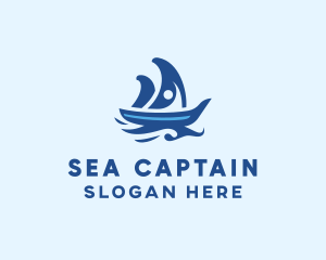 Sailor - Travel Sailor Boat logo design